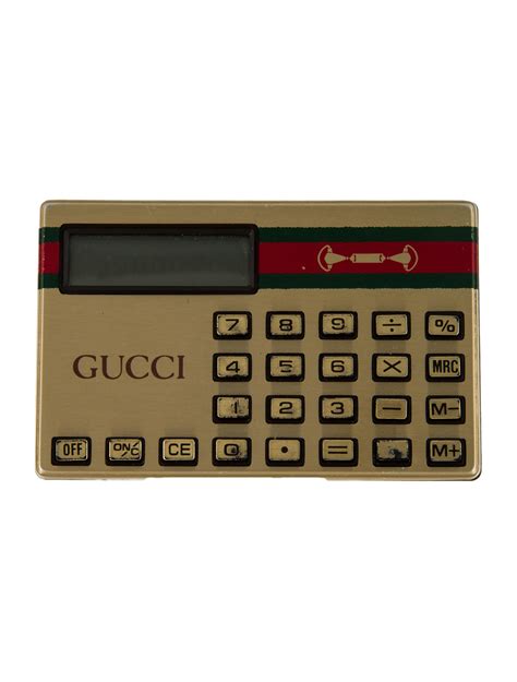 gucci calculator|Gucci Tag .